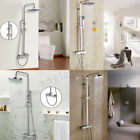 Sru9267671 Tapcet Chrome Bathroom Rainfall Shower Faucet Head Set Tub Spout