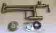 Ss4srs Moen Double Handle Wall Mount Kitchen Pot Filler Spot Resist Stainless