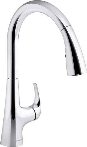 24274 Sterling Medley 1.5 Gpm 1 Hole Pull Down Kitchen Faucet