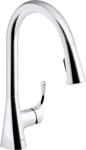 24276-cp Sterling 24276 Valton 1.5 Gpm 1 Hole Pull Down Kitchen Faucet - Chrome