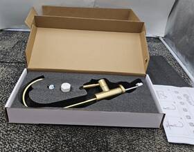 Stylish K-142g Lodi Single Handle Cold Water Tap - Brushed Gold Finish