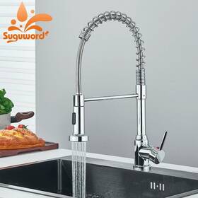 Suguword 738632490639 Hgn Cflt-2011b Kitchen Faucet - Black
