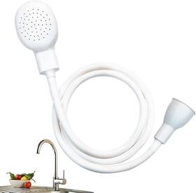 Sunenlyst 726084772045 Sink Spray Rubber Hose Attachment For Faucet Portable