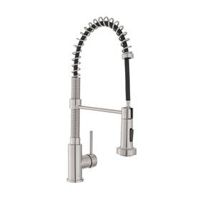 Sm-kf70bn Swiss Madison Nouvet Single Handle Pull-down Kitchen Faucet In Brushed Nickel
