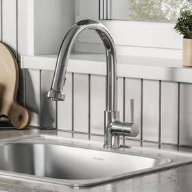 Sm-kf71c Swiss Madison Nouvet Single-handle Pull Down Sprayer Kitchen Faucet In Chrome