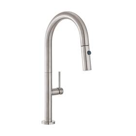 Sm-kf73bn Swiss Madison Chalet Single Handle Pull-down Kitchen Faucet In Brushed Nickel