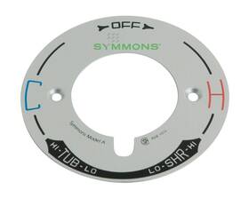 T-29a Symmons 733353084716 Temptrol Model A Escutcheon Dial Small