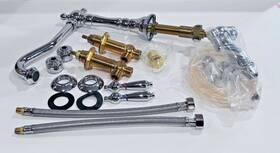 S-2650-2-lam Symmons Industries Carrington 2 Handle Kitchen Faucet Polished Chrome