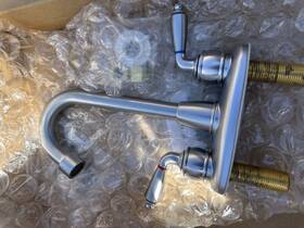 Symmons Industries Symmonss-245-nos S-245 Symmetrix Bar Sink Faucet Gooseneck Chrome Nos