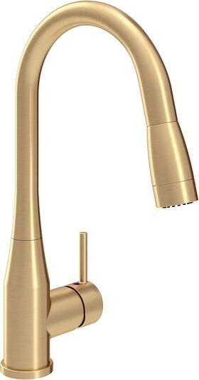 S2302bbzpd10 Symmons Sereno Single-handle Pull-down Kitchen Faucet Brushed Bronze