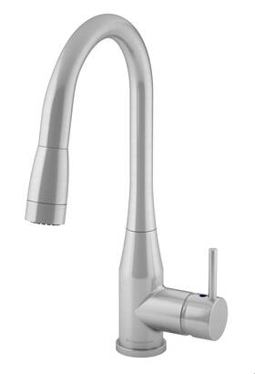 S2302stspd10 Symmons Sereno Single Handle Kitchen Faucet In Stainless New