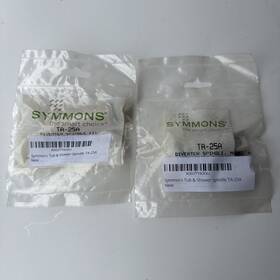 Ta-25a Symmons Temptrol Volume Control Diverter Lot Of 2