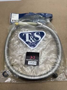 B-0044-h2a T&s New Replacement Pre-rinse Hose For Brass 44 Inches Fast Shipping