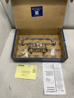 B-1117 T&s Faucet Workboard Wall Mount