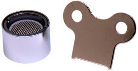 B-0199-06 T&s Brass 211112929114 Aerator Vandal Resistant 2.2 Gpm 55/64-inch-27 Un Female Threads