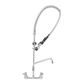 5pr-8w12-c T&s Brass 671262657969 8 Inch Wall Mount Low Flow Pre-rinse With 12 Swing Nozzle A