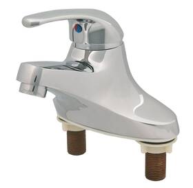 B-2711 T&s Brass Single Lever Faucet 4-inch Center Chrome