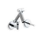T10292-c11-cp Kohler Karbon Wall Mount Pivoting Bathroom Faucet Closeout 650531934611