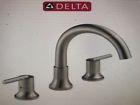 T2759-ss Delta Two Handle Hole Roman Tub Faucet Trim