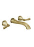 T3576lf-wl Delta Bathroom Sink Faucet Wall Mount Trim Champagne 034449883535