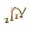 T4759-cz Delta Trinsic Roman Tub Trim With Hand Shower Champagne Bronze 034449686747