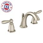 T6620bn Moen Bathroom Faucet Widespread Brushed Nickel Low Arc 026508161012