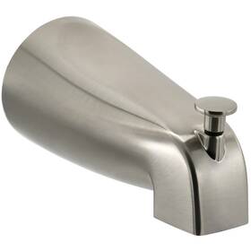 Tr101-bn Tearel Slip Fit Tub Spout With Pull-up Diverter For 1/2 Inch Copper Tube Brushed Ni