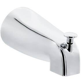 Tr101-ch Tearel Slip Fit Tub Spout With Pull-up Diverter For 1/2 Inch Copper Tube Chrome