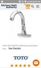 Tels155 Cp Toto Gooseneck Bathroom Faucet Polished Chrome New