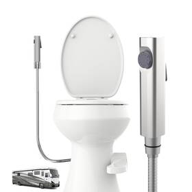 Terapaton Tc-s313236 Rv Bidet Sprayer Handheld With Water Hose And Fitting Wall-mount