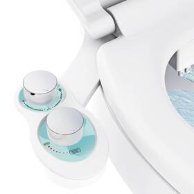 Tc-s313350-chrome Terapaton Rv Bidet For Camper Toilet Non-electric Sprayer Attachment With Dual