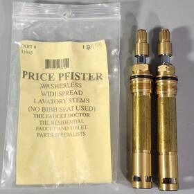 13845 The Faucet Doctor Washerless Widespread Hot Cold Lavatory Stems For Pfister Faucets Non-oem