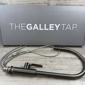 The Galley 813373024494 Iwt-d-mss-hf Ideal Tap Faucet Ecoflow Stainless Steel Gun Metal Gray