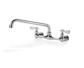 The Standard 676420439193 Restaurant Kitchen 8 Center Wall Mount Faucet W 12 Spout