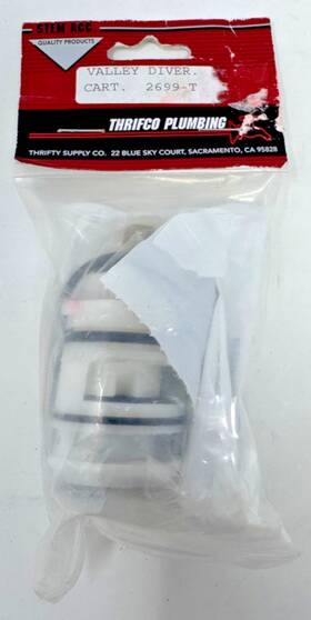 4402699 Thrifco Plumbing Faucet Cartridge Brass/plastic 2-3/8 In L For Valley Single-handle Faucets