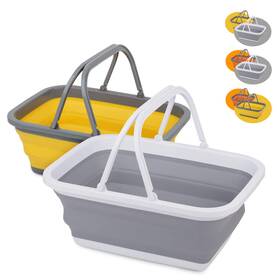 Kc008y Tiawudi 2 Pack Collapsible Sink With 2.25 Gal / 8.5l Each Wash Basin For