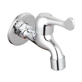 Twl0036c Toliwel Wall Mounted Bathroom Sink Faucet - Chrome Brass Single Cold Tap