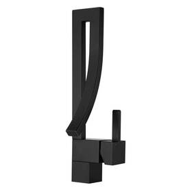 Tfb0762mb Tomfaucet Single Handle Hole Bathroom Faucet With Deckplate Included In Matte Black