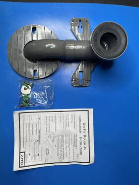 Tsu03w.12r Toto 12 Inch Unifit Rough In Installation Kit For Toilets