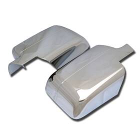 Cmc-5002 Tuningpros Mirror Cover Chrome Plated Abs Plastic 2-pc Set