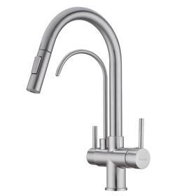 930bn Tutew Kitchen Faucet With Pull Down Sprayer Sink Drink Inch