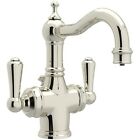 U.1370ls Perrin Rowe Polished Nickel Faucet Only New In Box Nib And