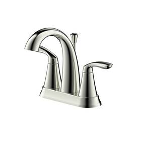 Uf46313 Ultra Faucets 815616023455 Stilleto Collection Two-handle 4 Inch Centerset Brushed Nickel