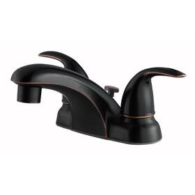 Ultra Faucets 885316445253 Nita Vantage Two-handle 4 Inch Centerset Lavatory Oil Rubbed Bronze Uf