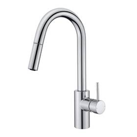 Uf14900 Ultra Faucets Euro Modern Single-handle Pull-down Sprayer Kitchen Faucet With Accessories In