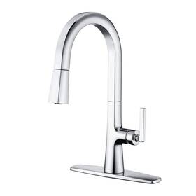 Uf17000 Ultra Faucets Ardua Single-handle Pull-down Sprayer Kitchen Faucet With Accessories In Rust