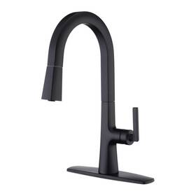 Uf17007 Ultra Faucets Ardua Single-handle Pull-down Sprayer Kitchen Faucet With In Rust