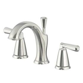 Uf55713 Ultra Faucets Z 8 Inch Widespread 2-handle Bathroom Faucet With Drain Assembly