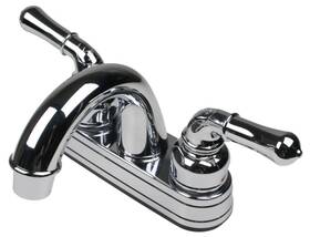 Uf08043c Ultra Two-handle Chrome Non-metallic Series Lavatory Faucet No Size