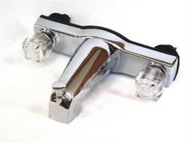P005pb United States Hardware Mobile Home 2 Handle Chrome 8 Inch Tub Shower Faucet
